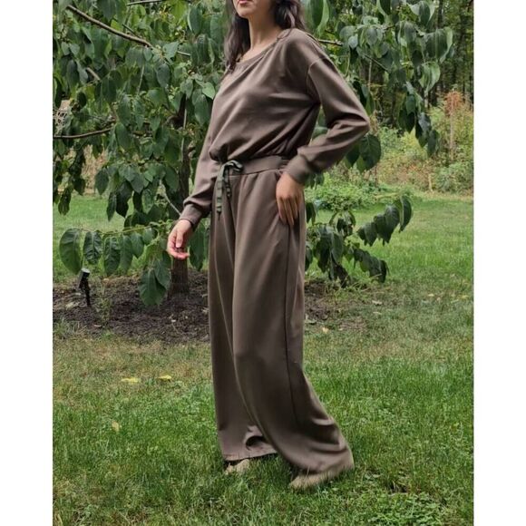 Casly Lamiit Jumpsuit Size Small One Piece Army Green - Picture 7 of 8